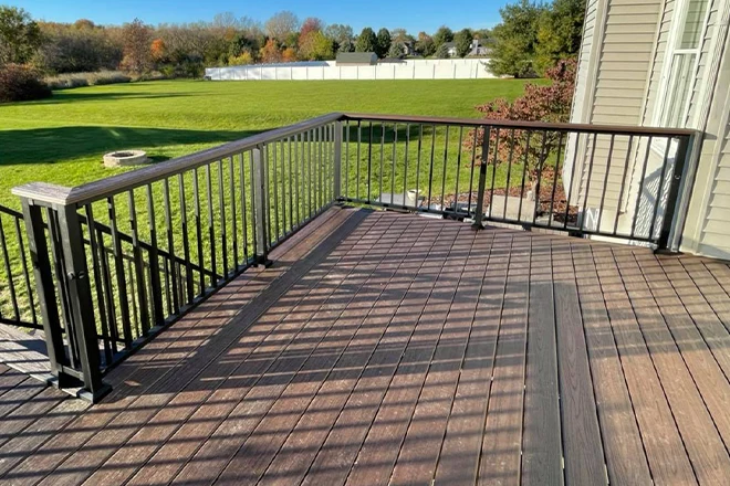 cheap deck railing ideas
